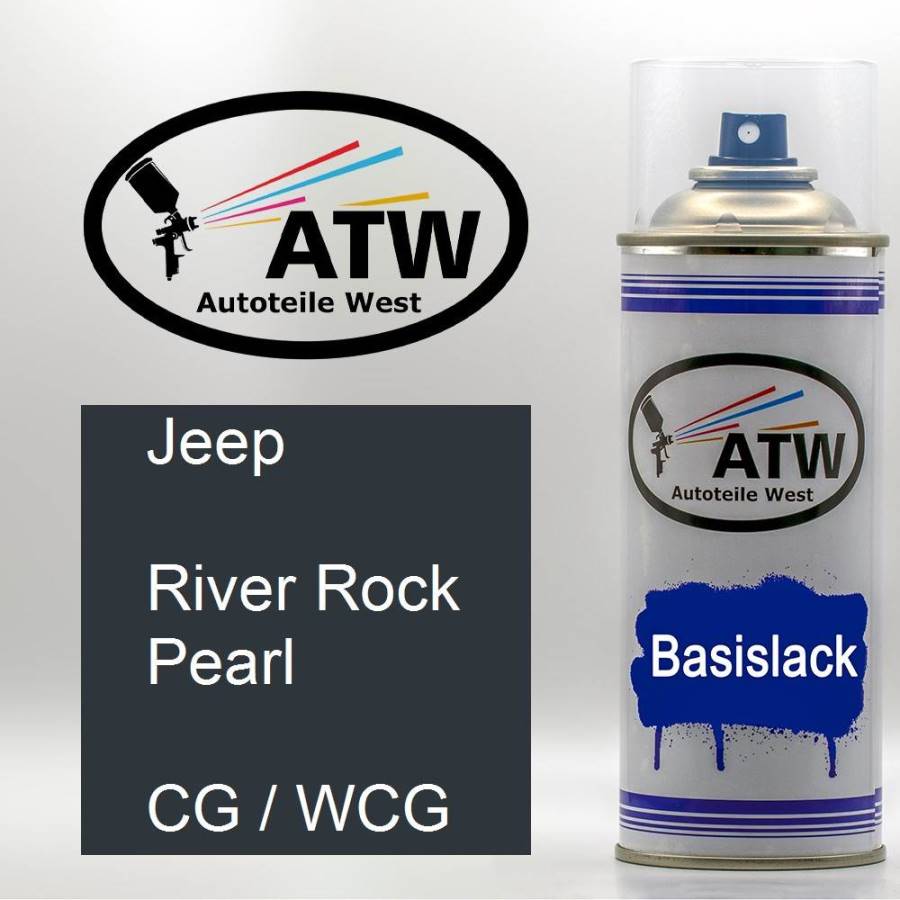 Jeep, River Rock Pearl, CG / WCG: 400ml Sprühdose, von ATW Autoteile West.